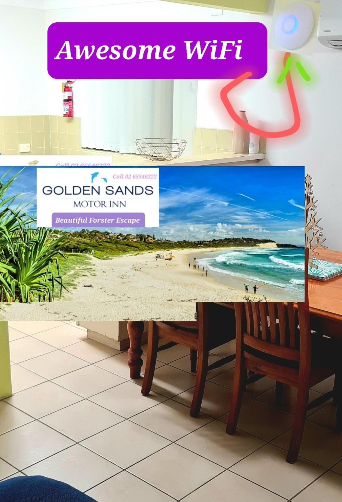 Golden Sands Motor Inn Форстър Екстериор снимка